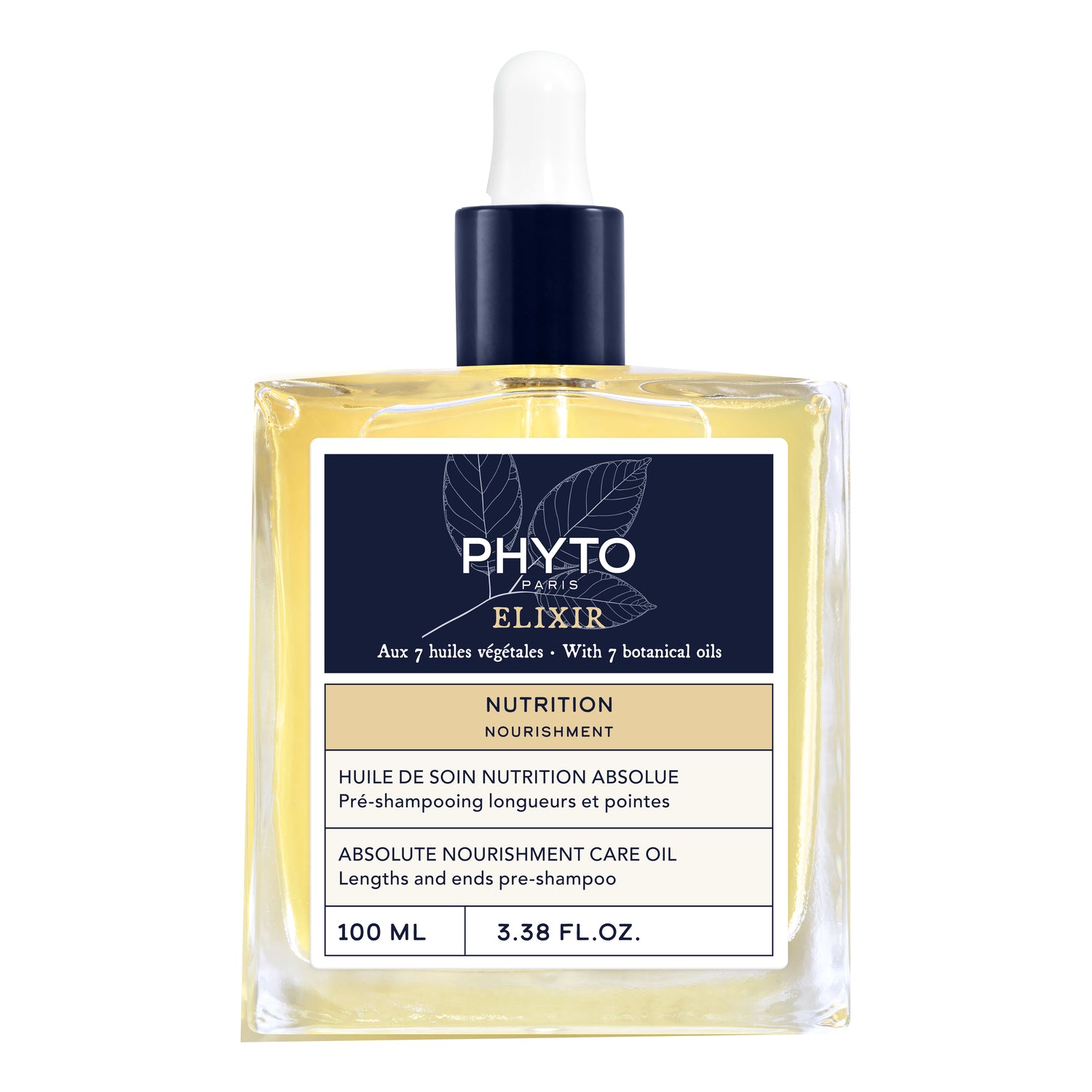 Phyto Elixir Nutrition Olio Nutriente Assoluto Per Capelli Secchi E Molto Secchi 100ml 
