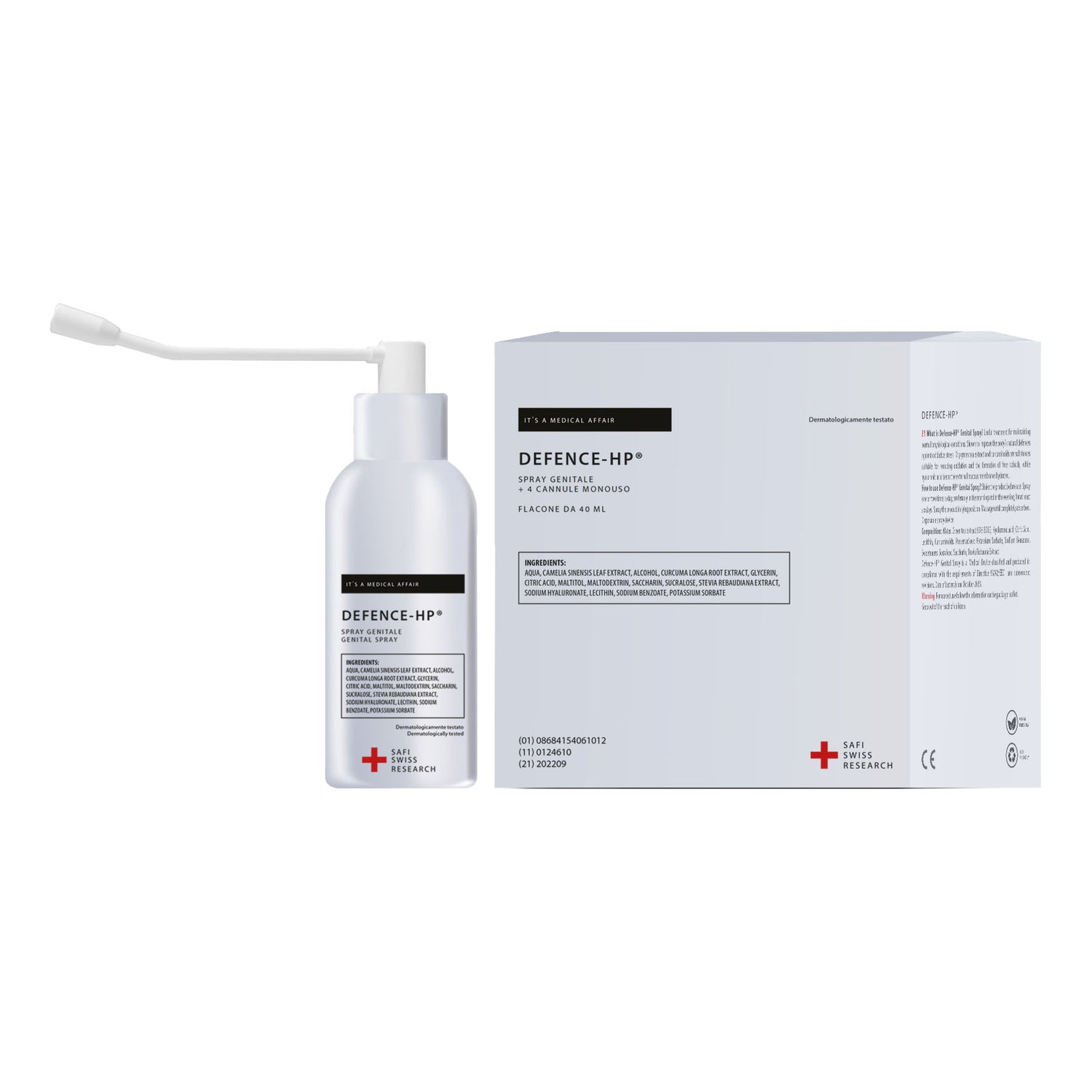 DEFENCE HP GENITAL SPRAY+4CANN