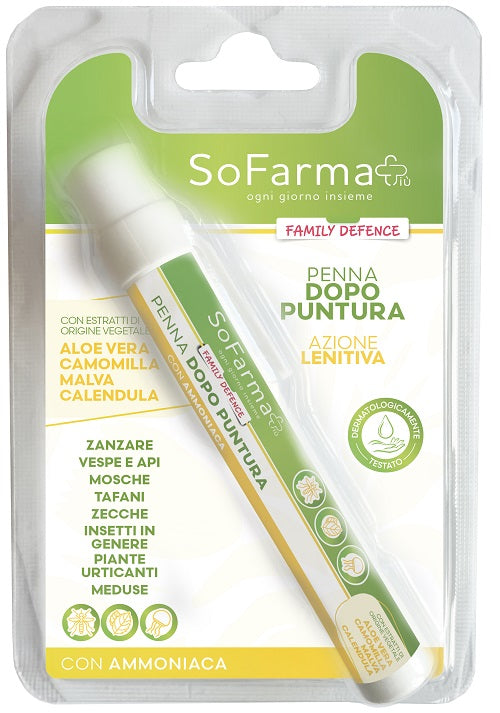 Sofarmapiù Penna Dopopuntura Insetti Con Ammoniaca 12ml