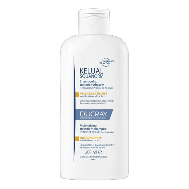 Ducray Kelual Squanorm | Shampoo Trattante Forfora Secca | 200ml  