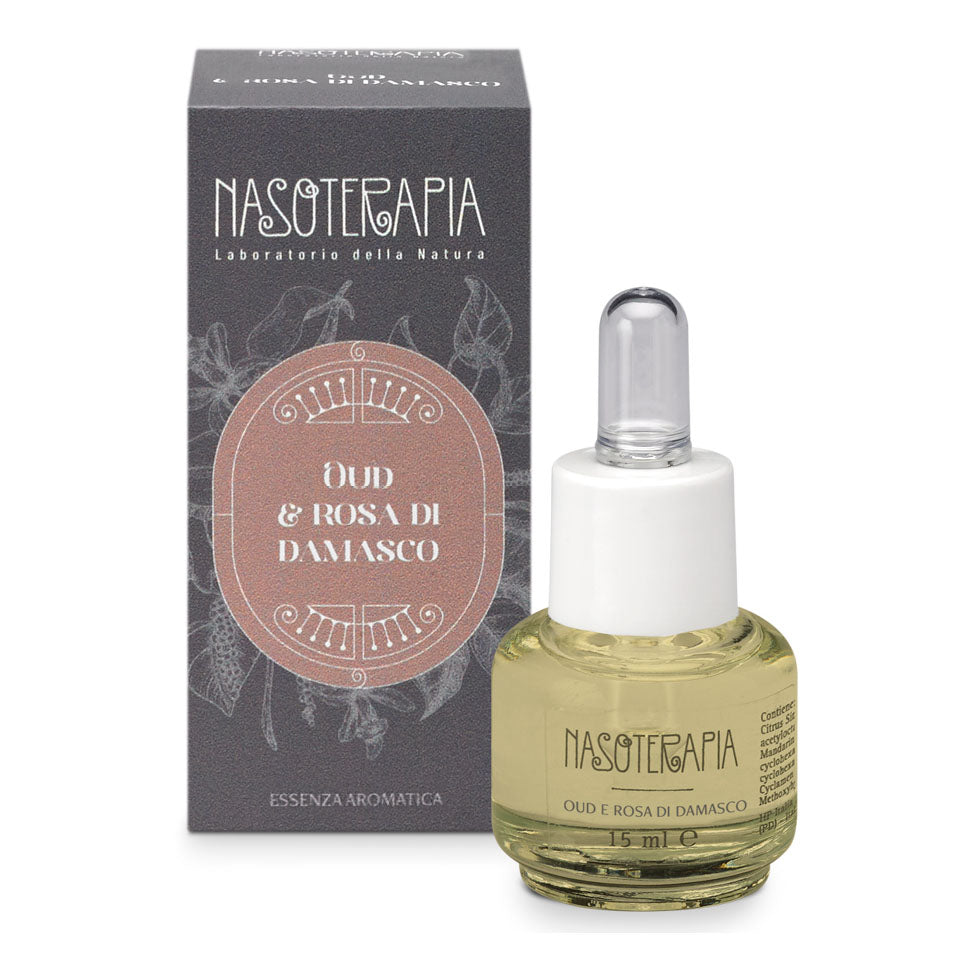 Nasoterapia Essenza Aromatica 15ml - Oud & Rosa Di Damasco