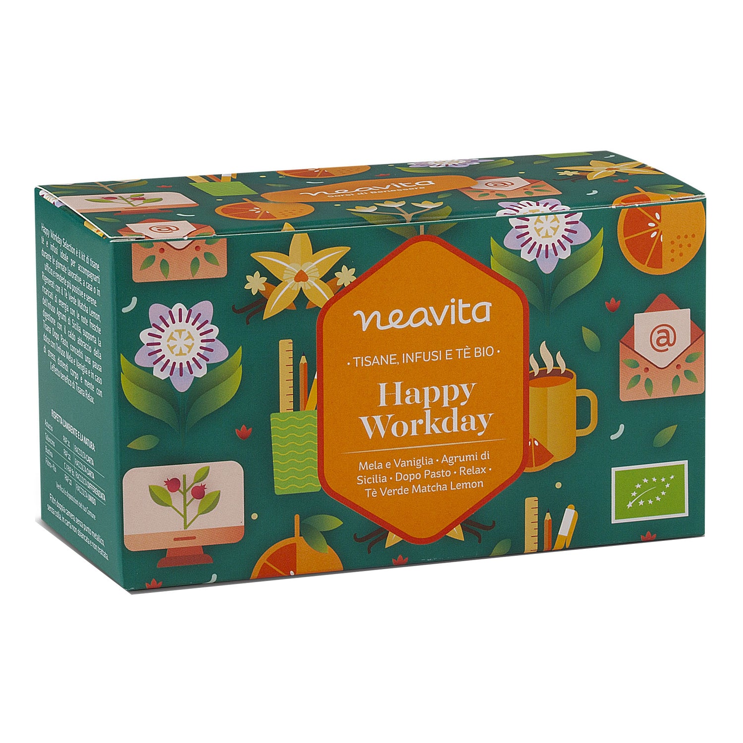 Neavita Selezione Bio Tisane Happy Workday Selection 20 Filtri