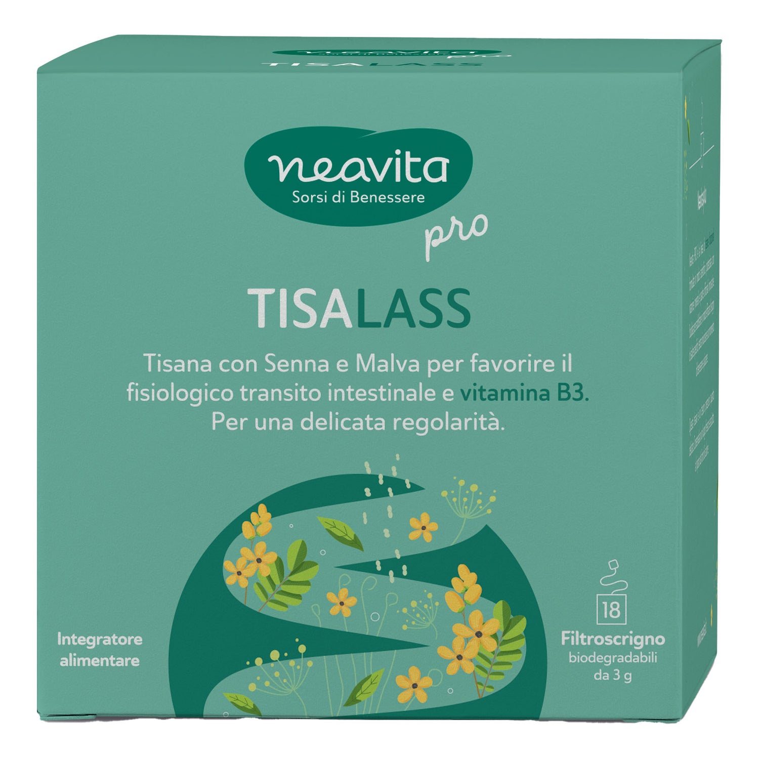 Neavita Pro Tisana Filtroscrigno TisaLass 18 Filtri
