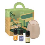 Purae Kit Un'Essenza Per Stanza Con Diffusore Ad Ultrasuoni Blossom Cottonflower + Oli Essenziali  