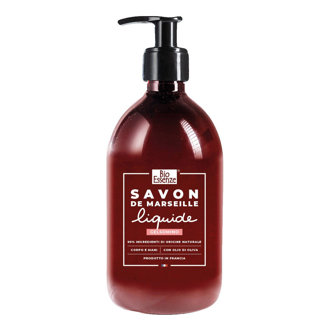 Bio Essenze Sapone Liquido Di Marsiglia - Gelsomino 500ml