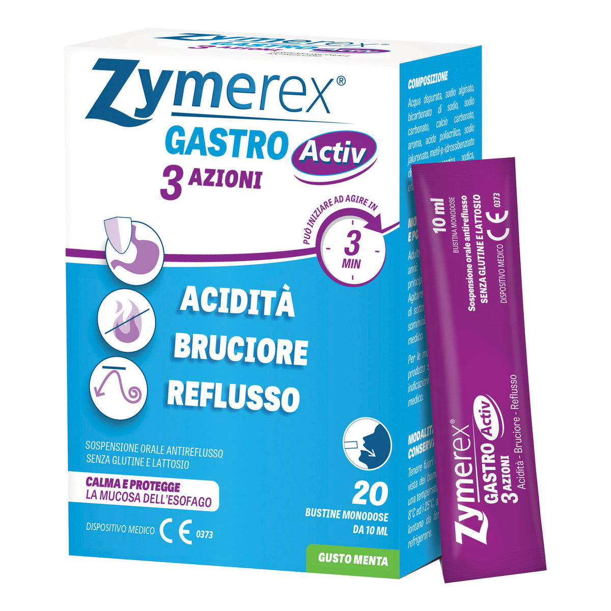 ZYMEREX GASTRO ACTIV 20BUST  