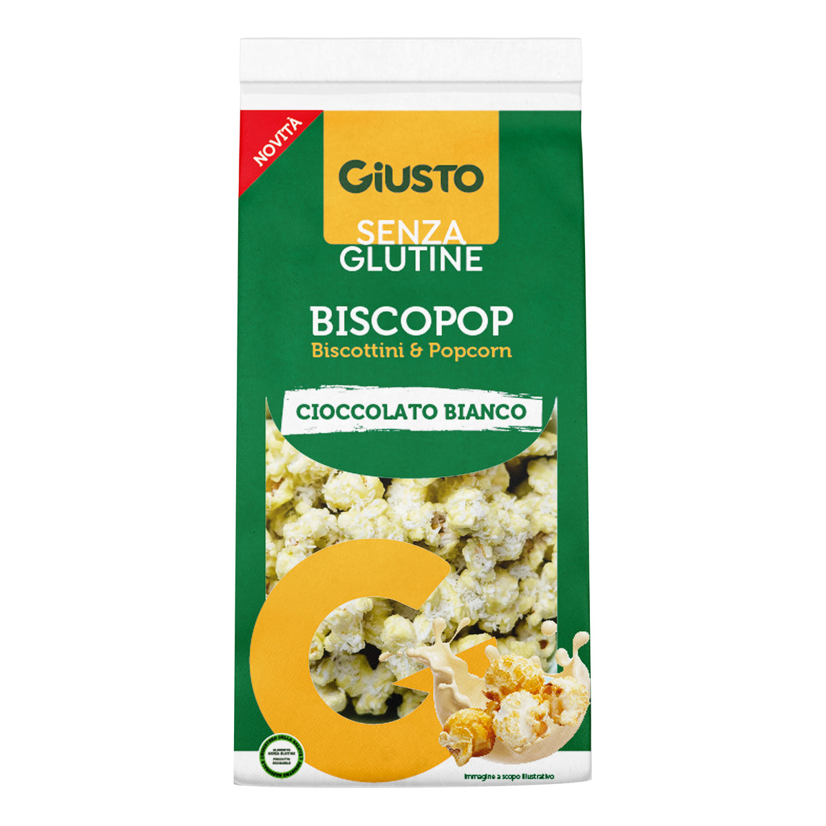GIUSTO S/G BISCOPOP CIOC BI80G  