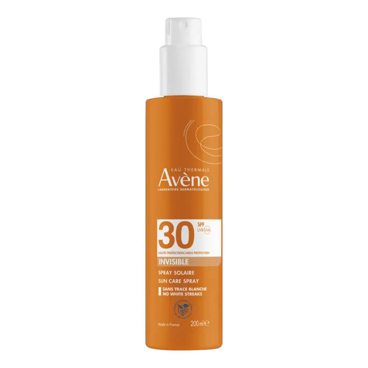 Avene Solari Spf30 Protezione Alta Invisibile Viso E Corpo Spray 200ml