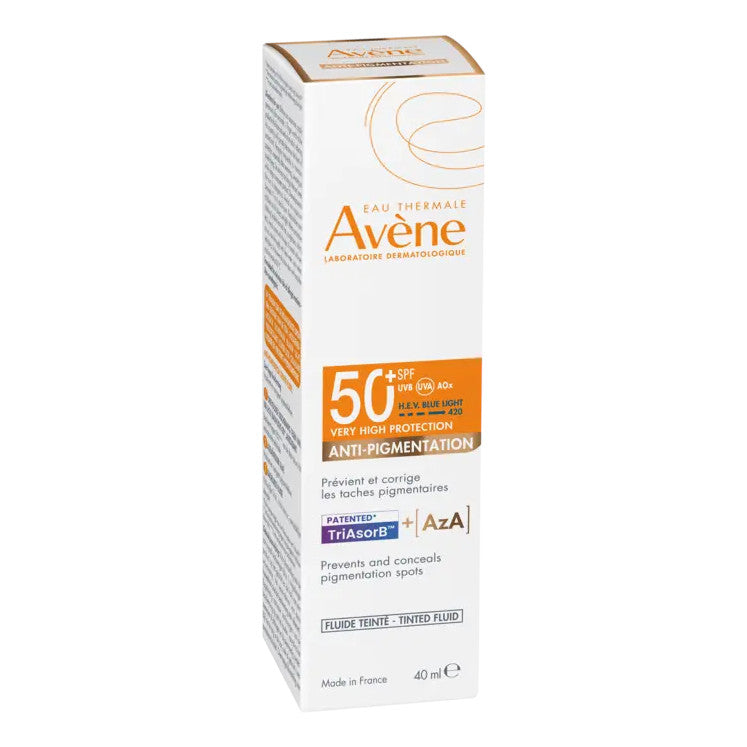 Avene Solari Fluido Anti-Macchie Colorato Spf50+ Protezione Molto Alta Flacone Con Erogatore 40ml