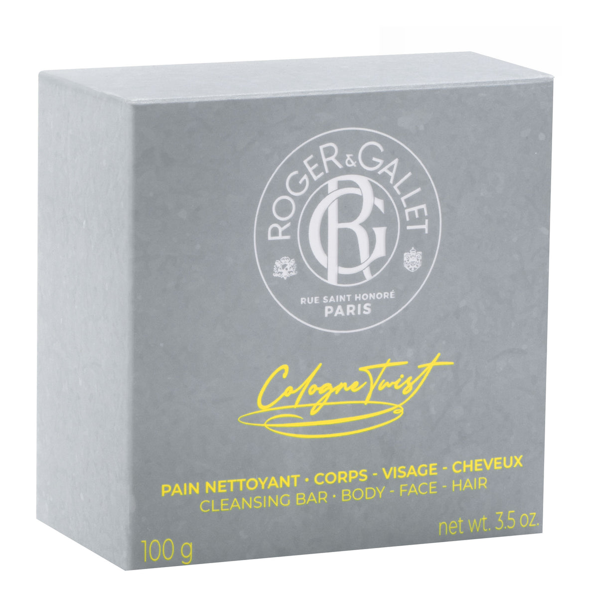 Roger&Gallet Cologne Twist | Detergente Solido 3 In 1 | 100 g  