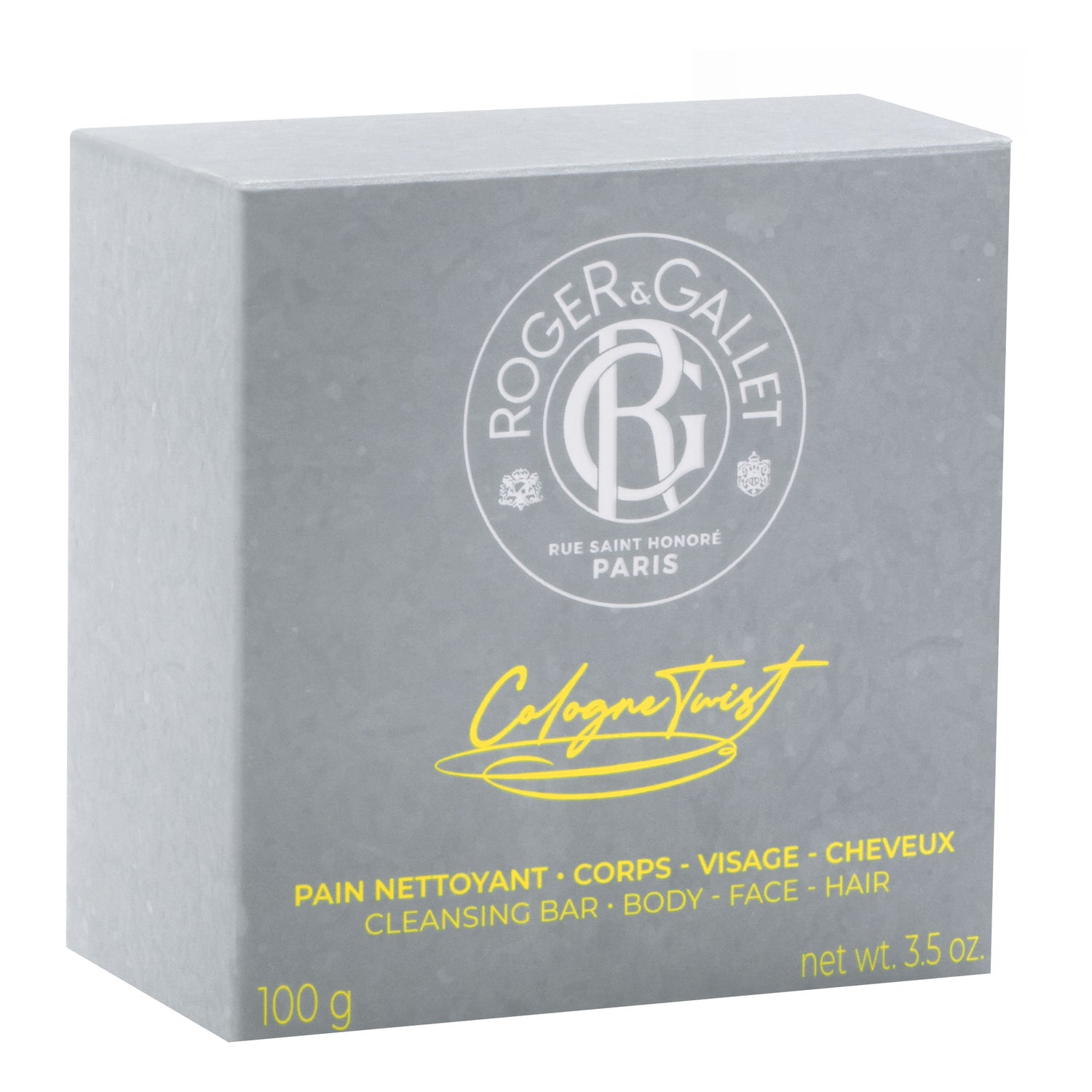 Roger&Gallet Cologne Twist | Detergente Solido 3 In 1 | 100 g