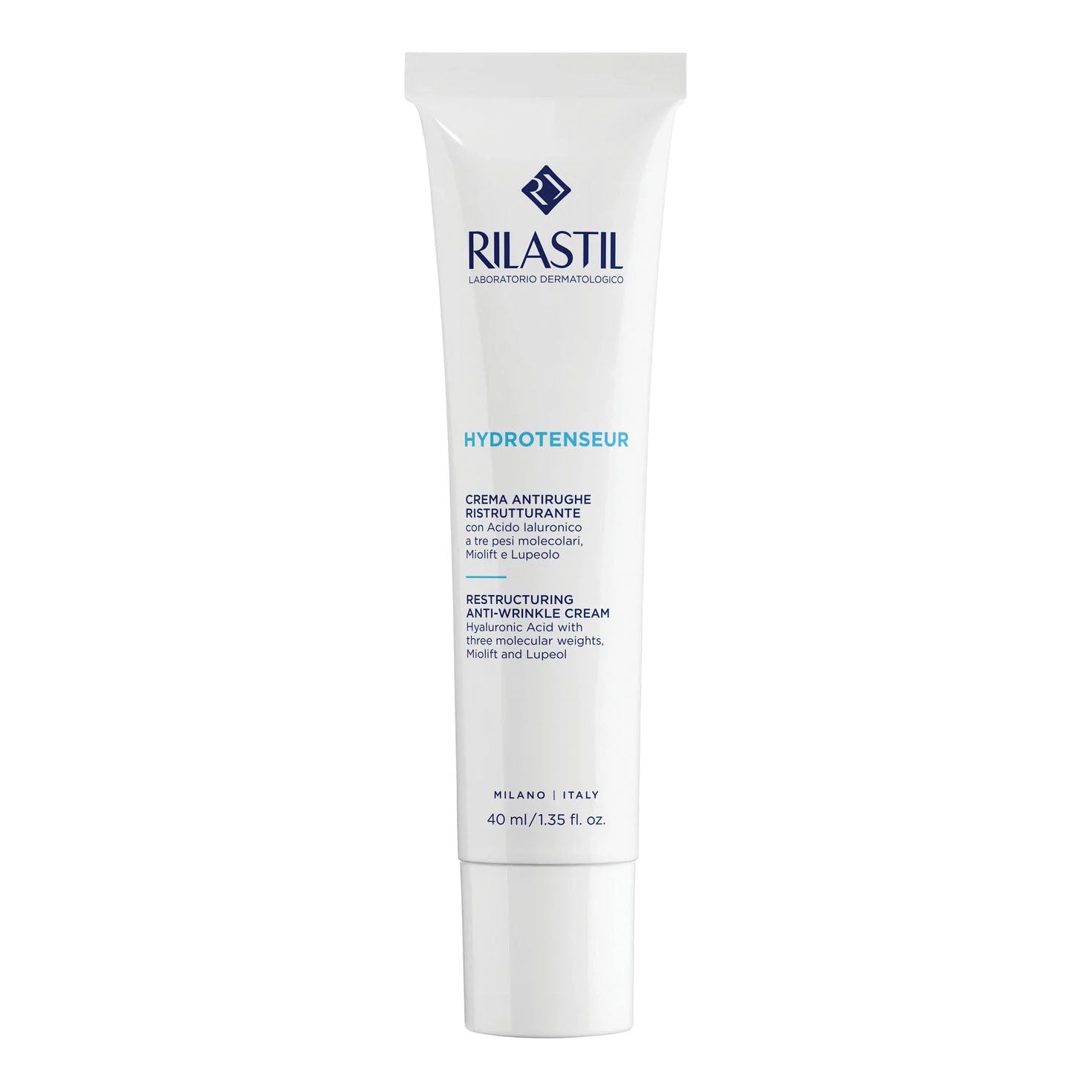 Rilastil Hydrotenseur Crema Antirughe Ristrutturante - Per Tutti I Tipi Di Pelle 40ml Taglio Prezzo