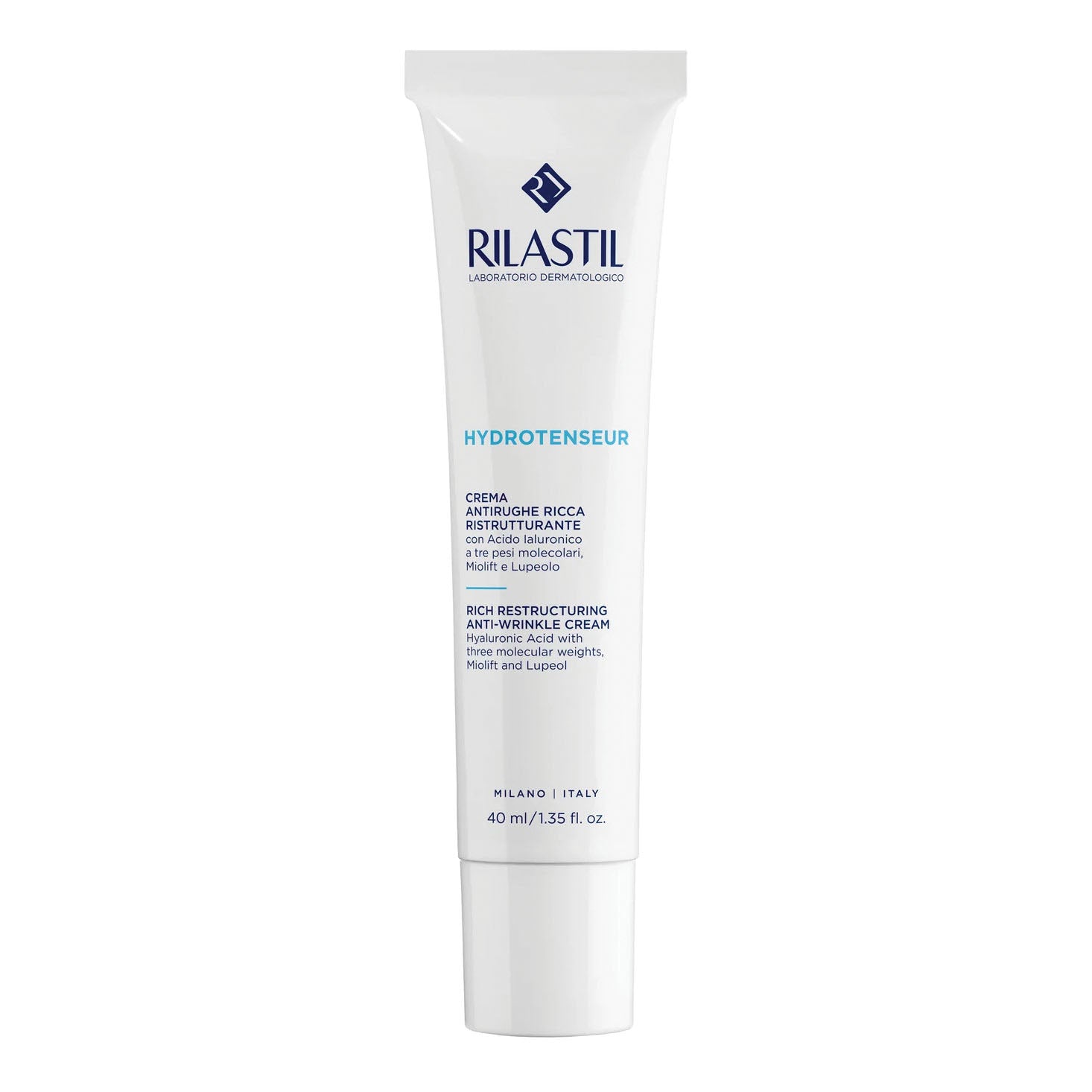 Rilastil Hydrotenseur Crema Antirughe Ricca Ristrutturante - Per Pelli Secche E Molto Secche 40ml