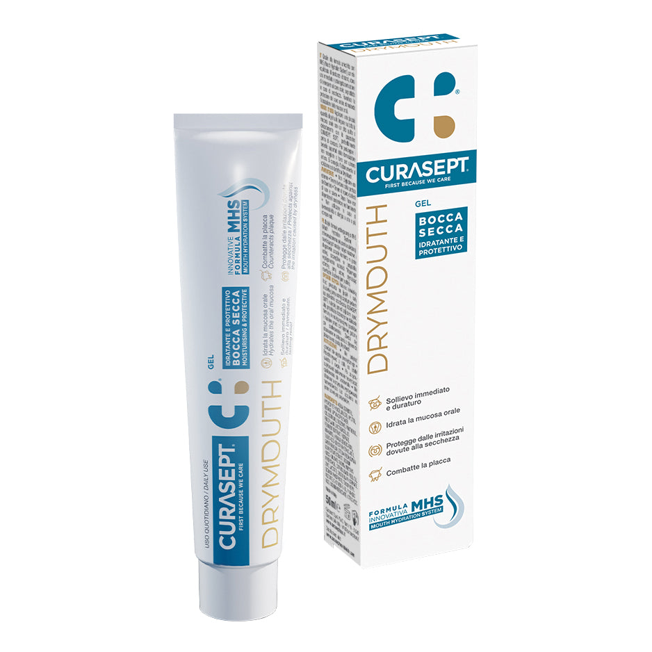 Curasept Drymouth | Gel Idratante per Bocca Secca | 50 ml  