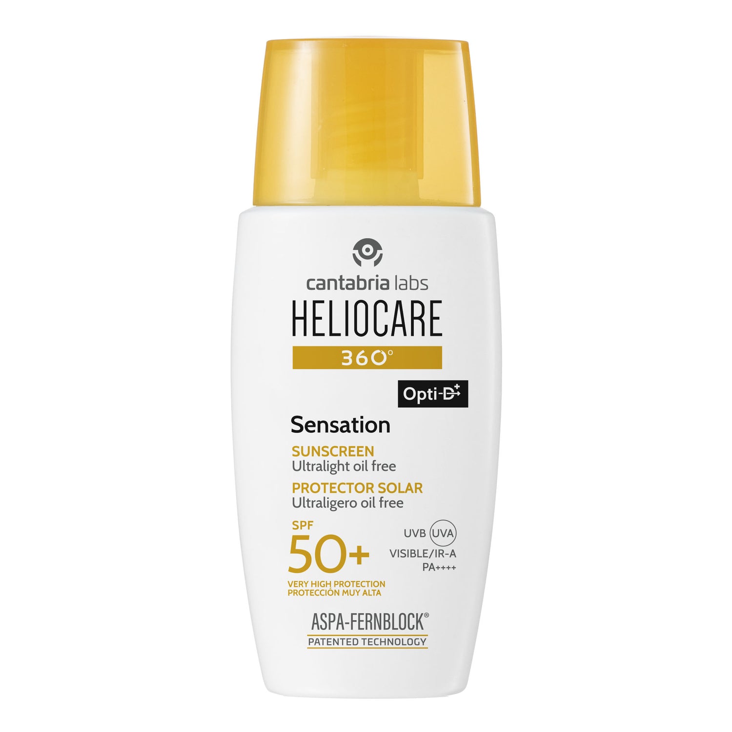 Heliocare 360° Sensation Spf50+ Protezione Solare Viso Ultra-Leggera Oil-Free 50ml