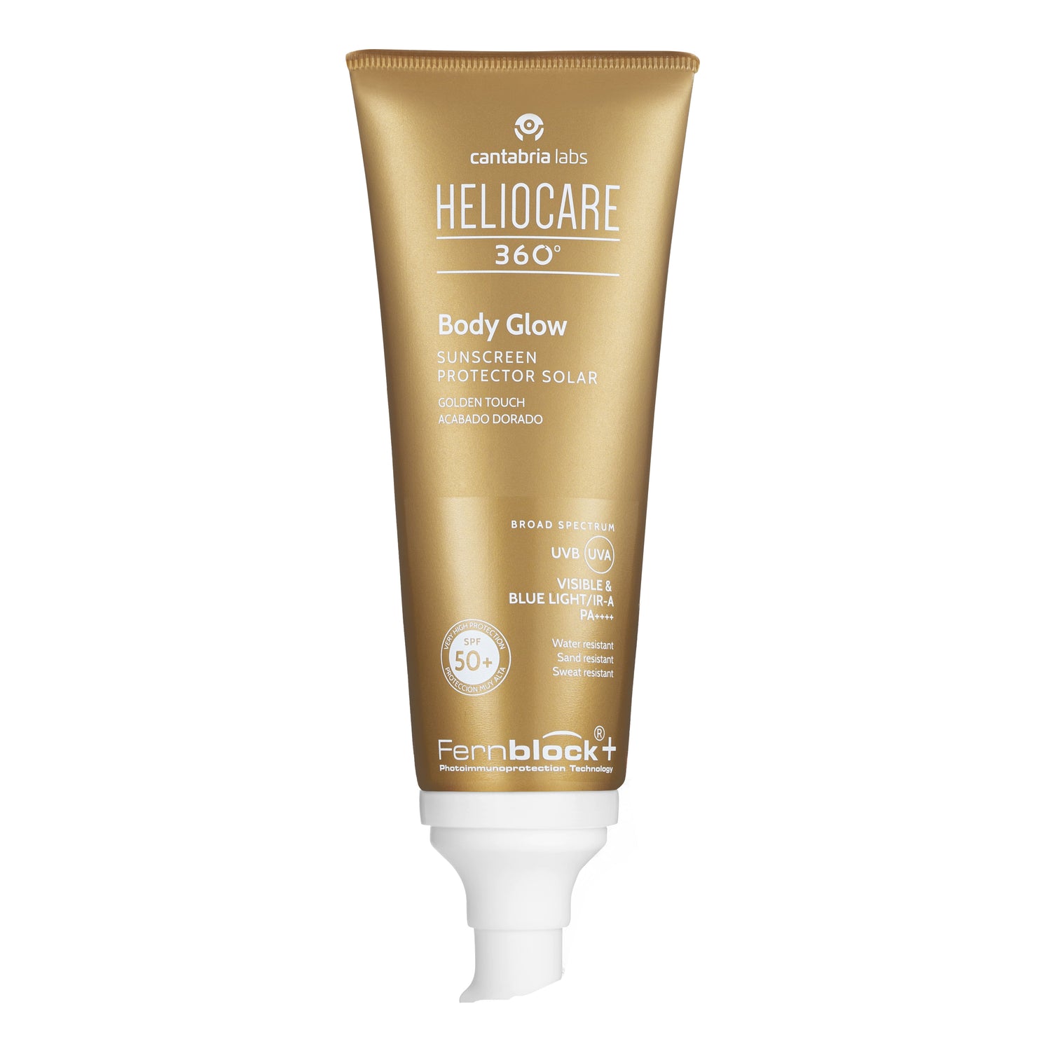 Heliocare 360 Body Glow Spf50+ Protezione Solare Corpo Molto Alta 100ml