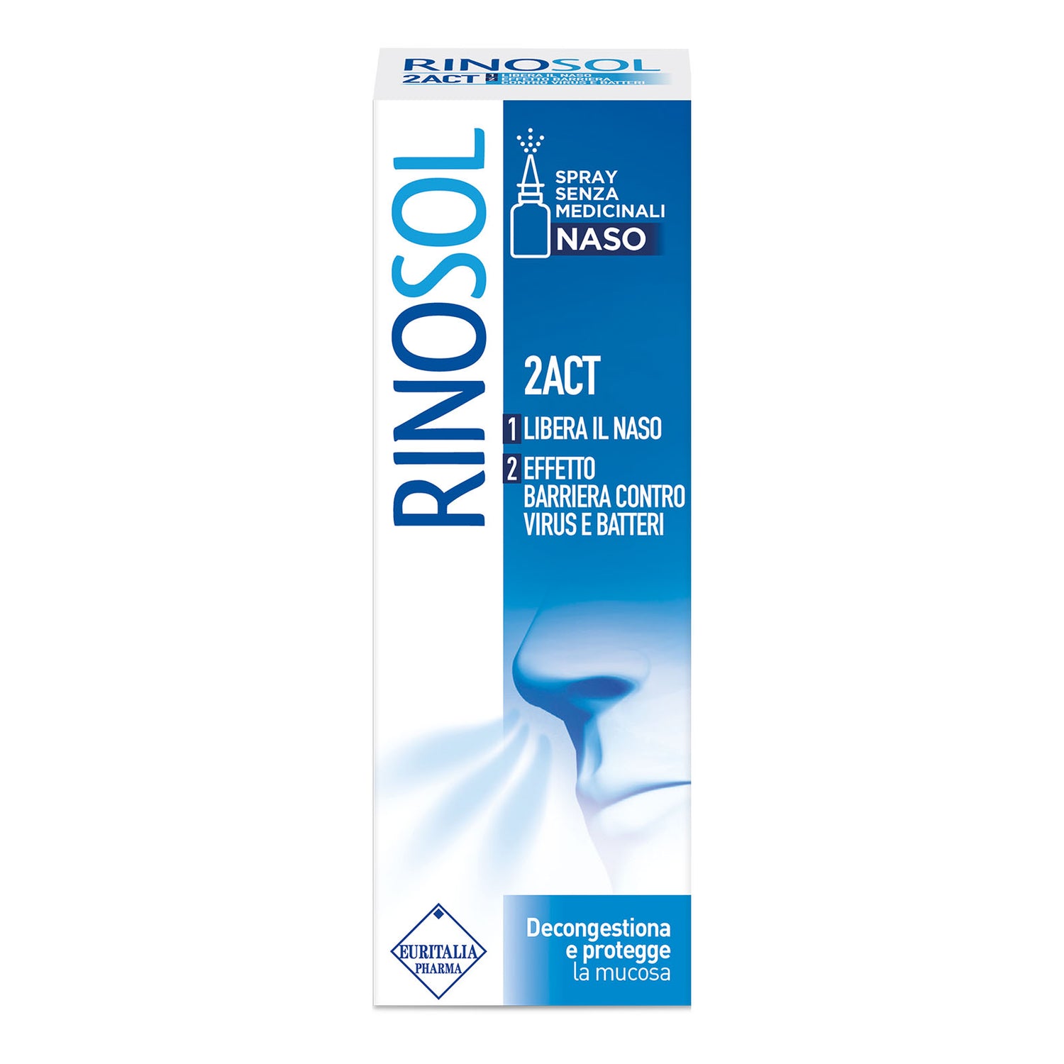 RINOSOL 2ACT SPRAY NASALE 15ML