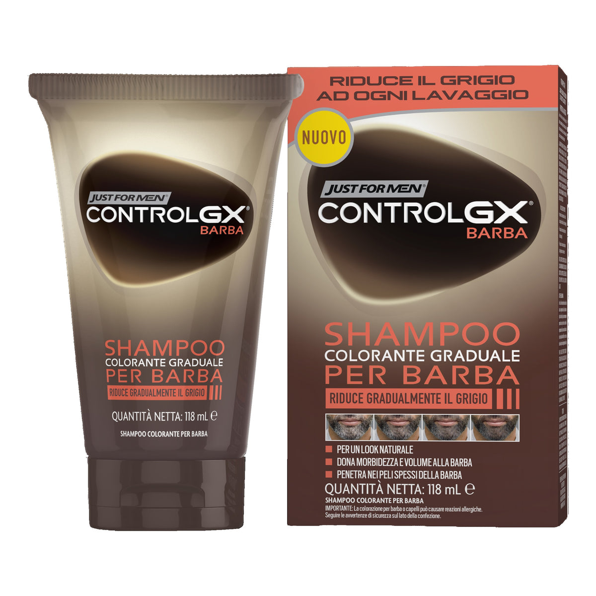 JUST FOR MEN CONTROL GX BARBA  