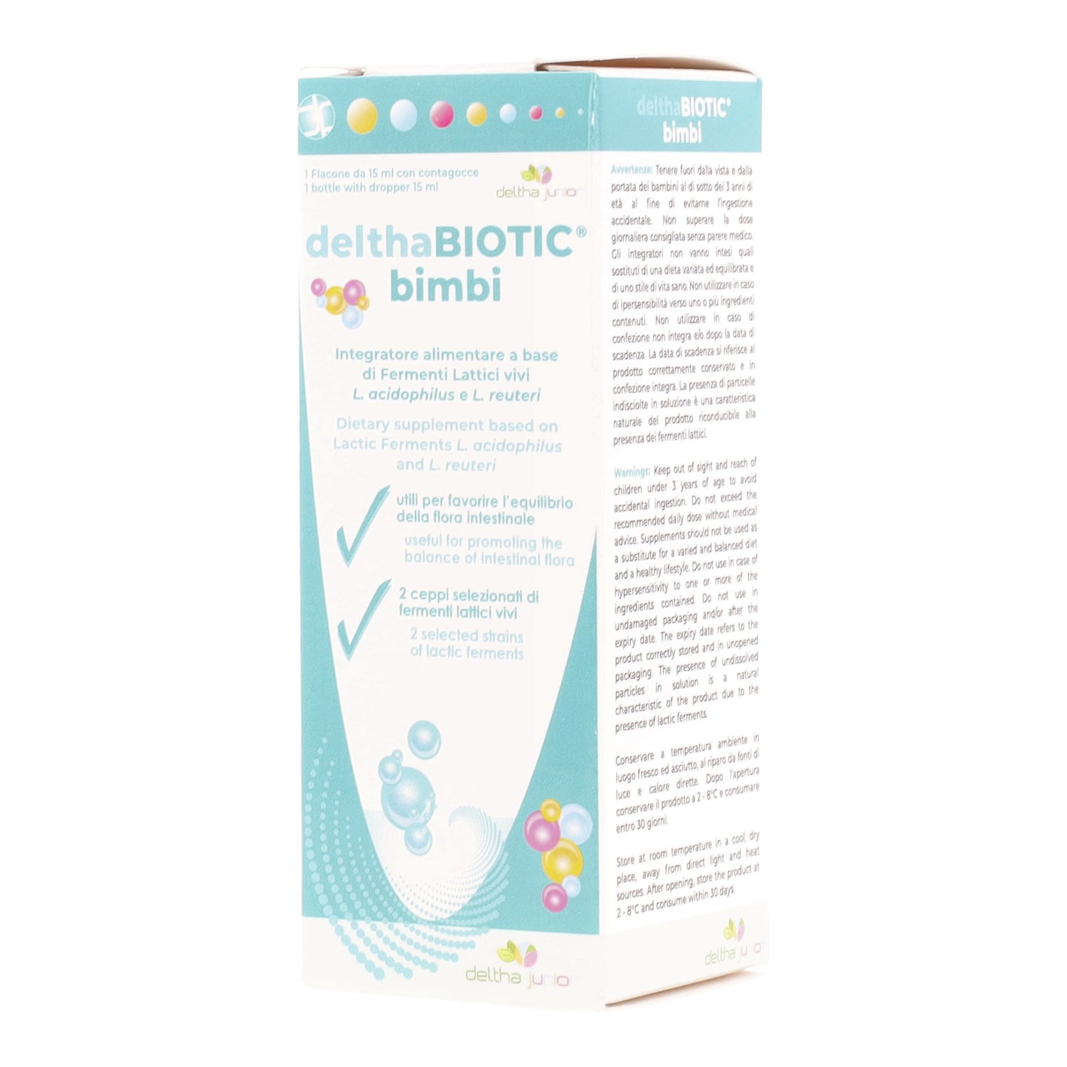 DELTHABIOTIC BIMBI GOCCE 15ML