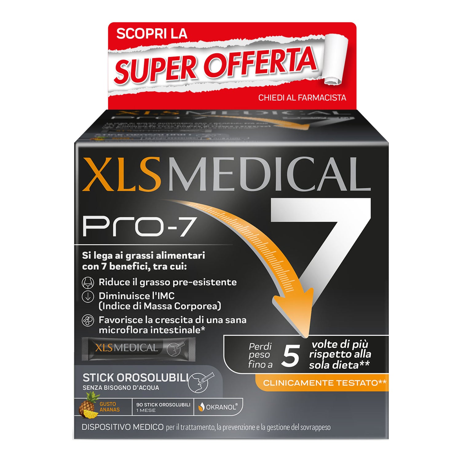 XLS MEDICAL PRO 7 90STICK TP