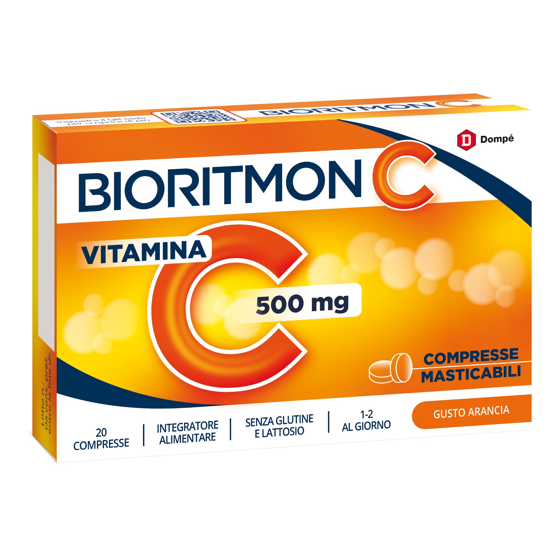 Bioritmon C 500 | Vitamina C 500 mg Masticabile | 20 Compresse
