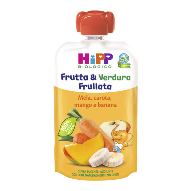 HIPP BIO FRUT&amp;VER ME/MA/BA/CAR
