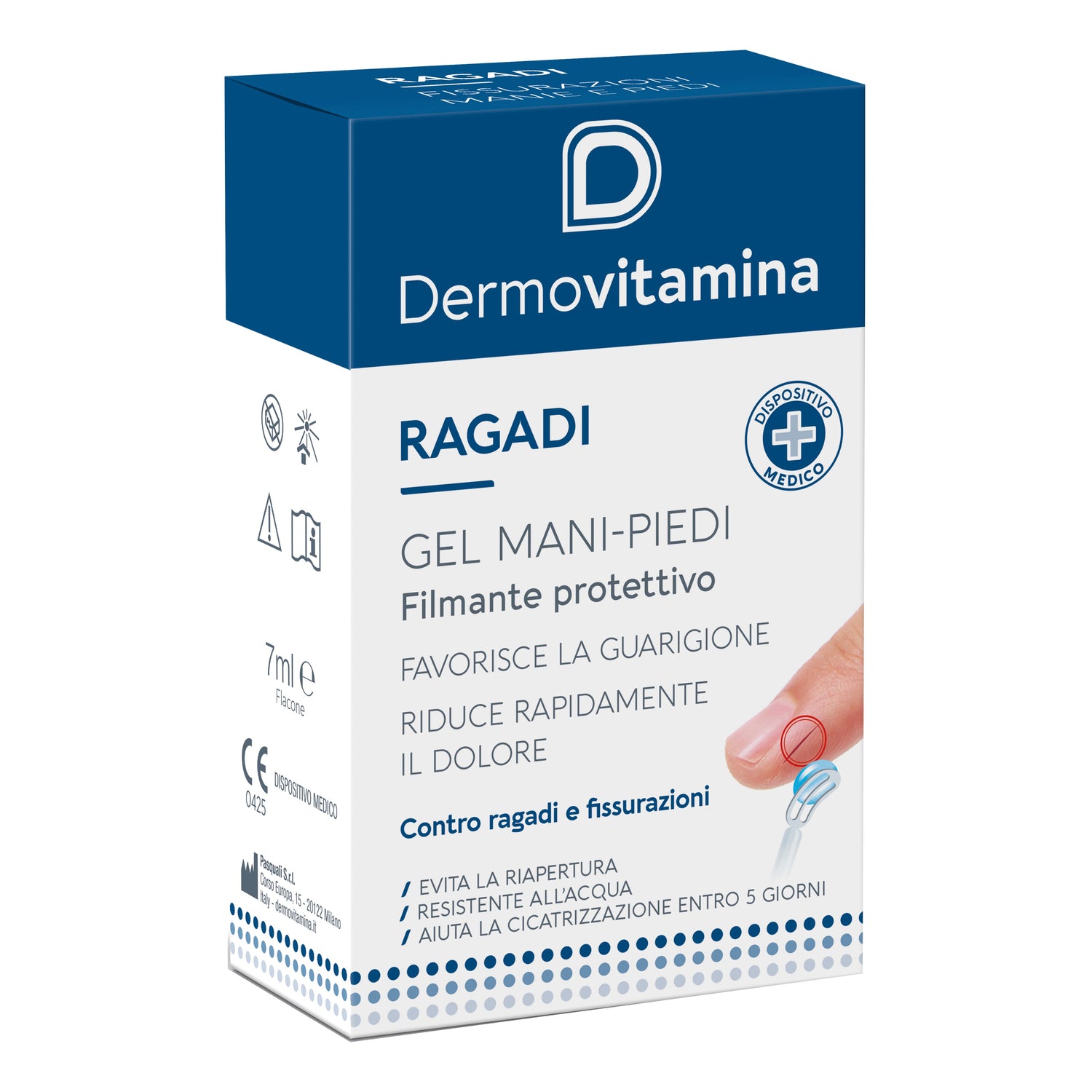 DERMOVITAMINA RAGADI GEL M/P P