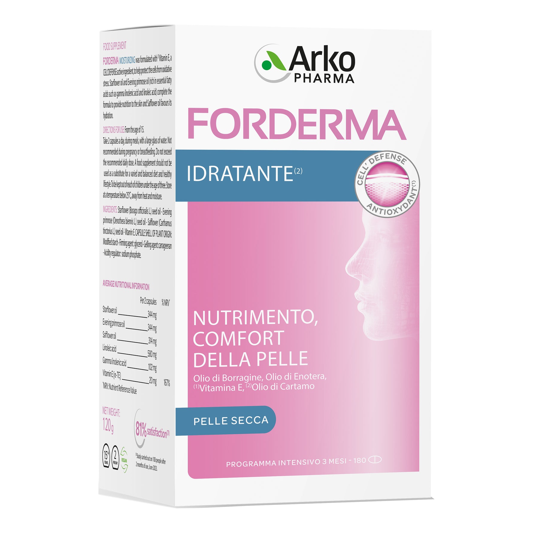 FORDERMA IDRATANTE 180CPS
