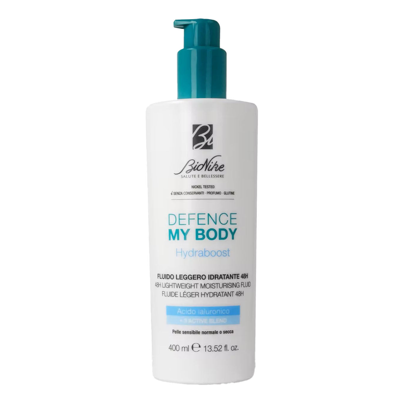 Bionike Defence My Body HydraBoost Fluido Leggero Idratante 48h 400ml