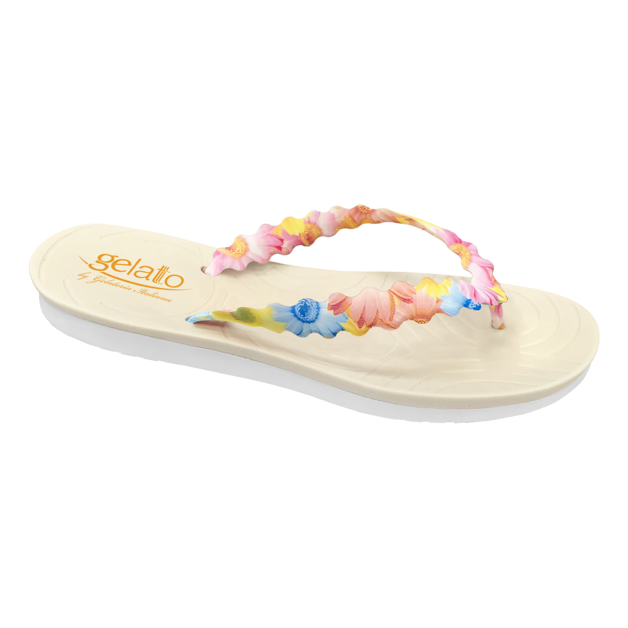 Gelato 2.0 Panarea Panna infradito ortopedica in gel taglia 39/40