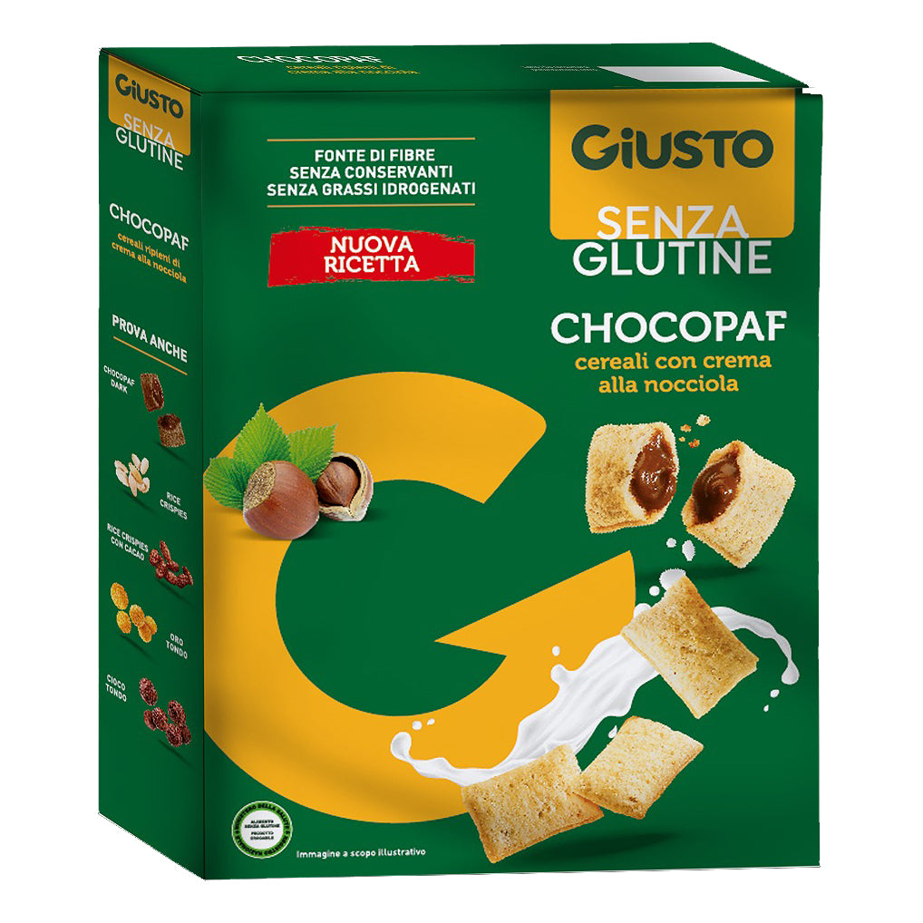 GIUSTO S/G CHOCOPAF 250G
