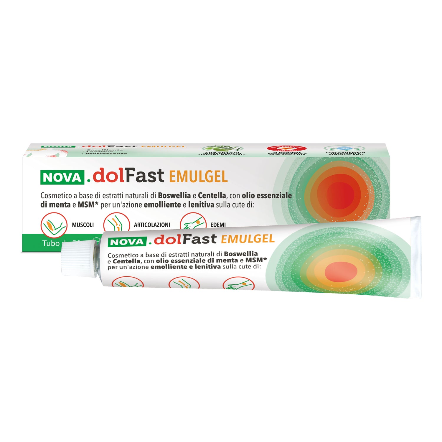 Nova DolFast Emulgel | Muscoli Articolazioni | 50ml