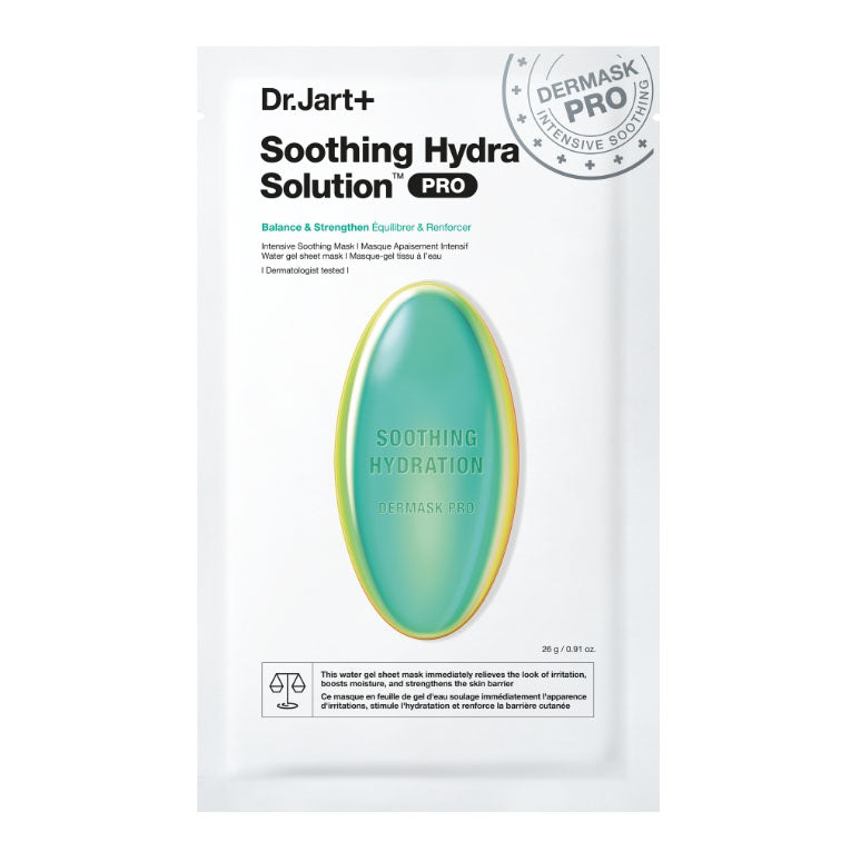 Dr.Jart+ Dermask™ Soothing Hydra Solution™ Pro Face Mask – Maschera Viso Lenitiva 26g