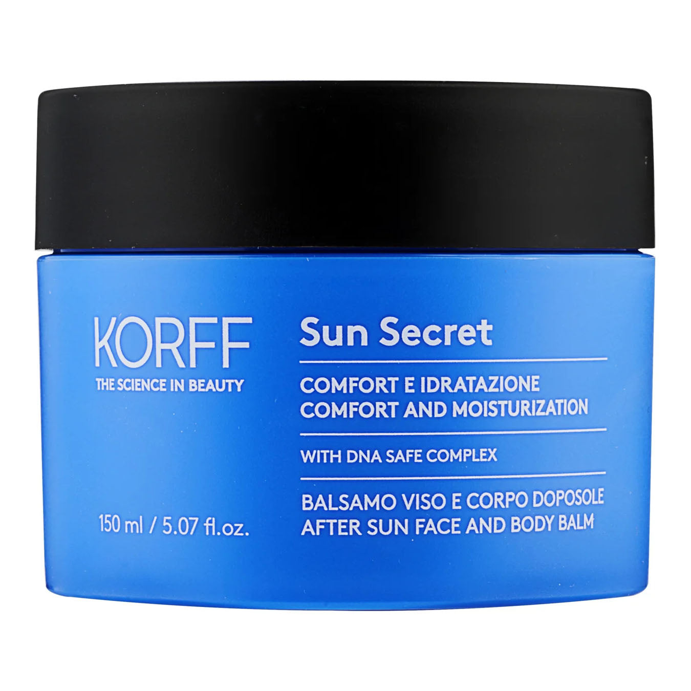 Korff Sun Secret Balsamo Viso E Corpo Doposole Idratante E Lenitivo 150ml