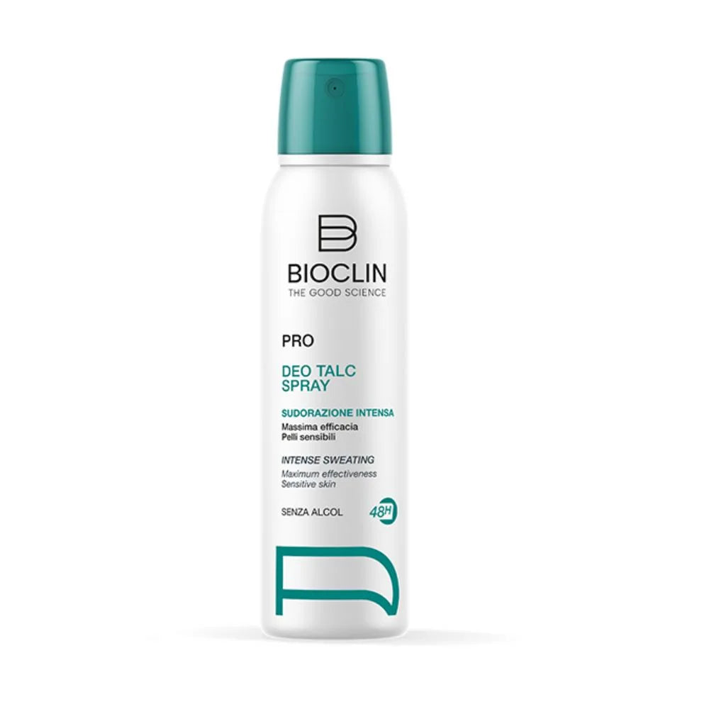Bioclin Deo PRO Talc Spray 48H | Deodorante delicato per pelli sensibili | 150 ml