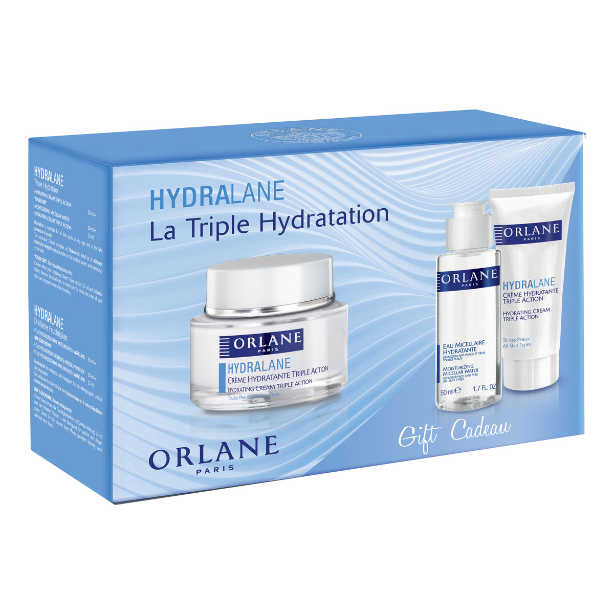 Orlane Cofanetto Idea Regalo Hydralane - La Triple Hydratation 3 Pezzi  