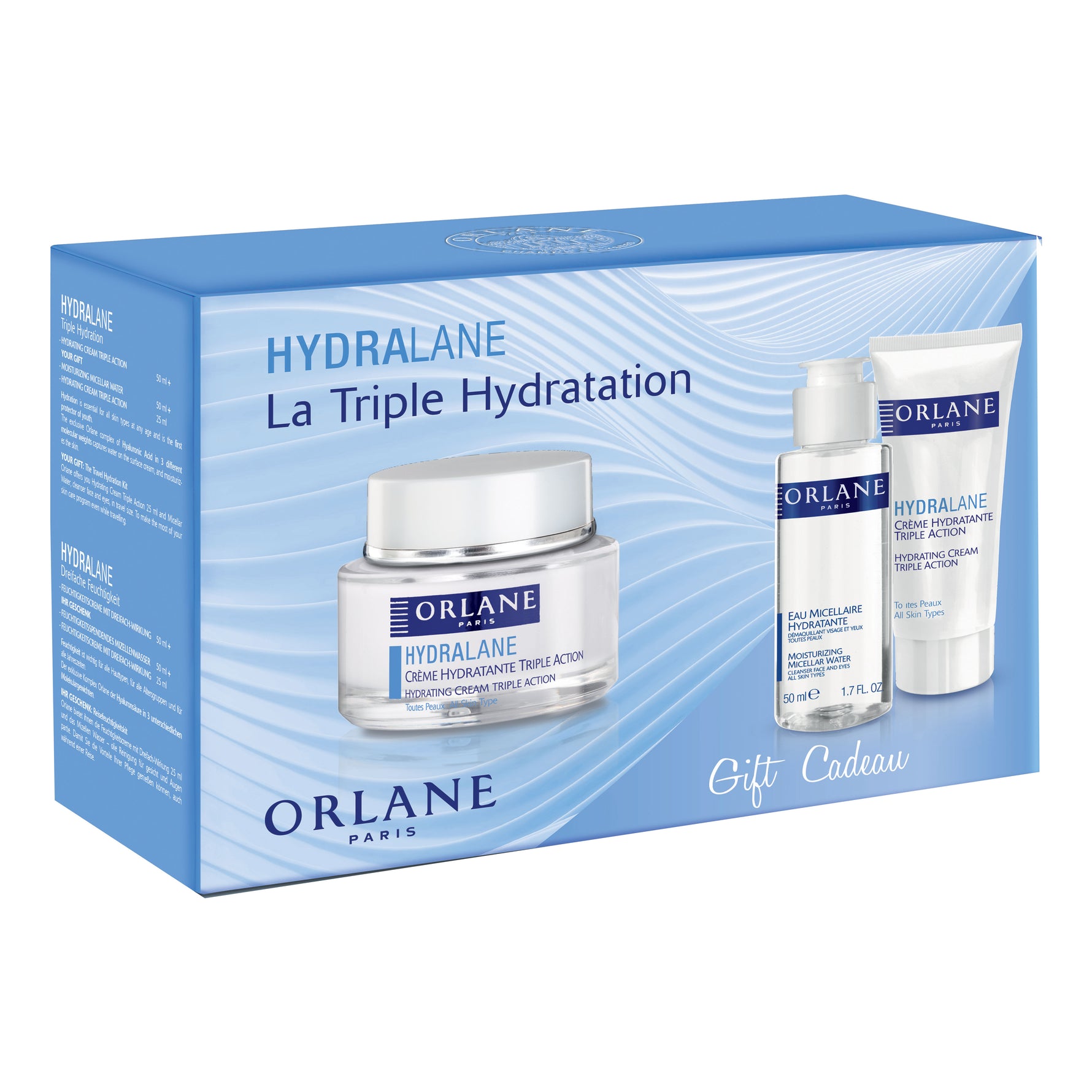 Orlane Cofanetto Idea Regalo Hydralane - La Triple Hydratation 3 Pezzi
