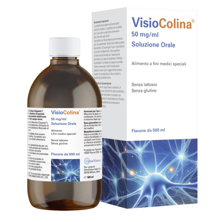 Visiocolina 50mg/Ml Soluzione Orale 500ml