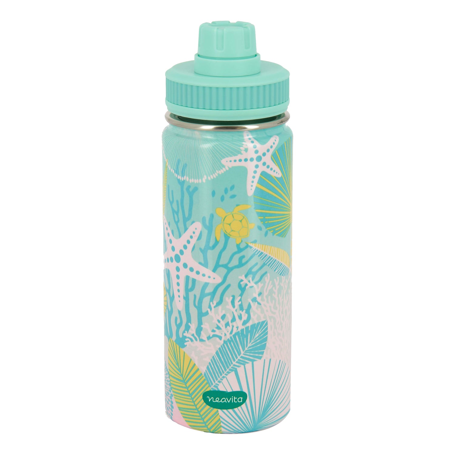 Neavita Twice Sea Bottiglia Thermos Acciaio Azzurra 500ml