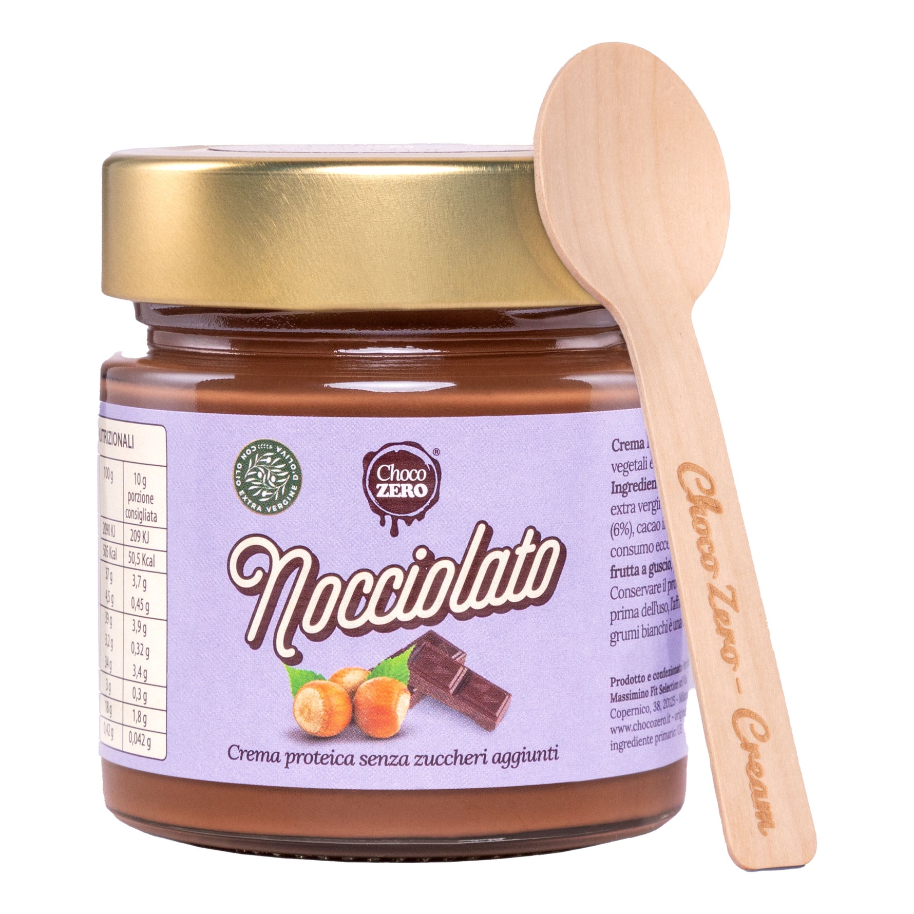 CHOCO ZERO CREMA PROT NOCC200G
