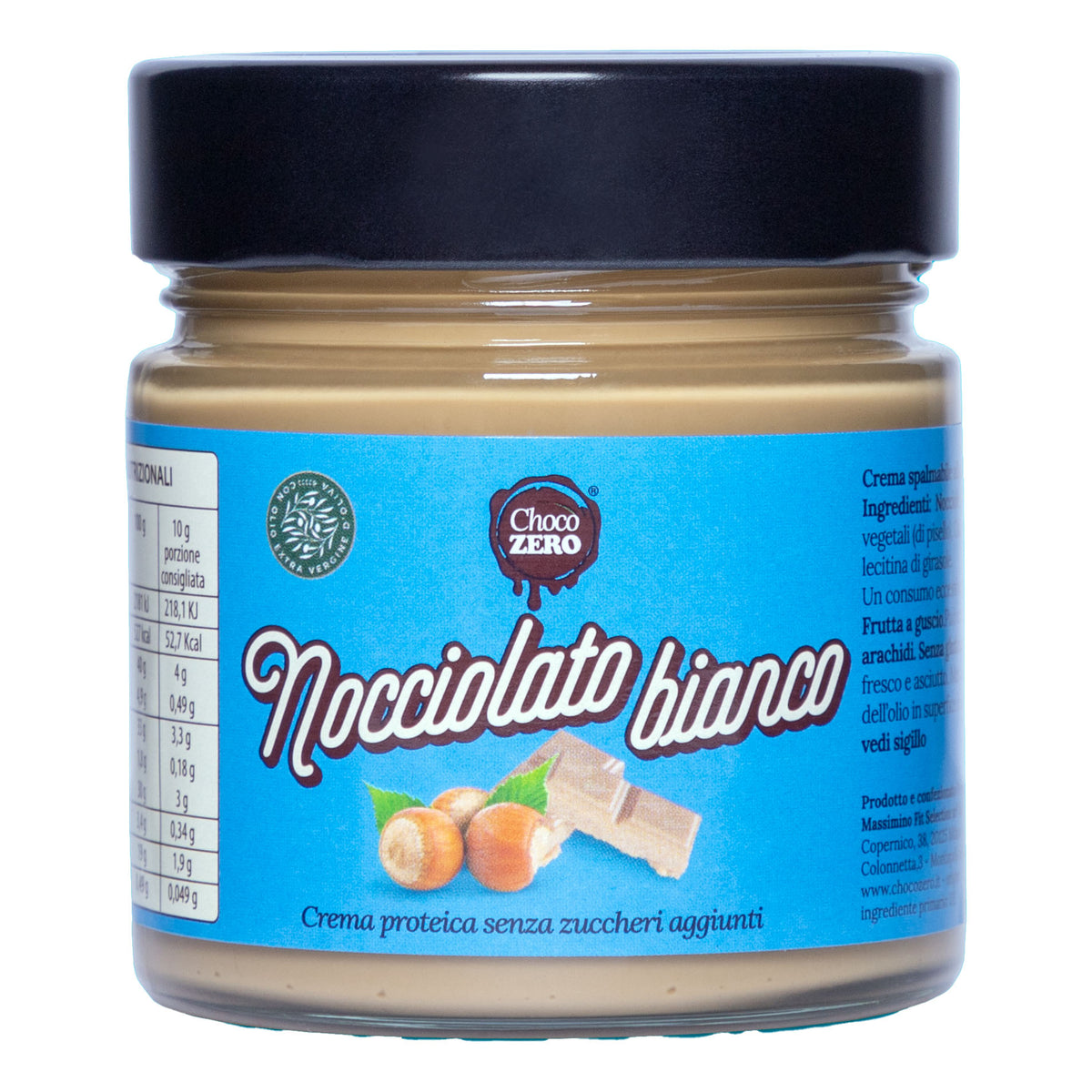 CHOCO ZERO CREMA PROT NOCC200G  