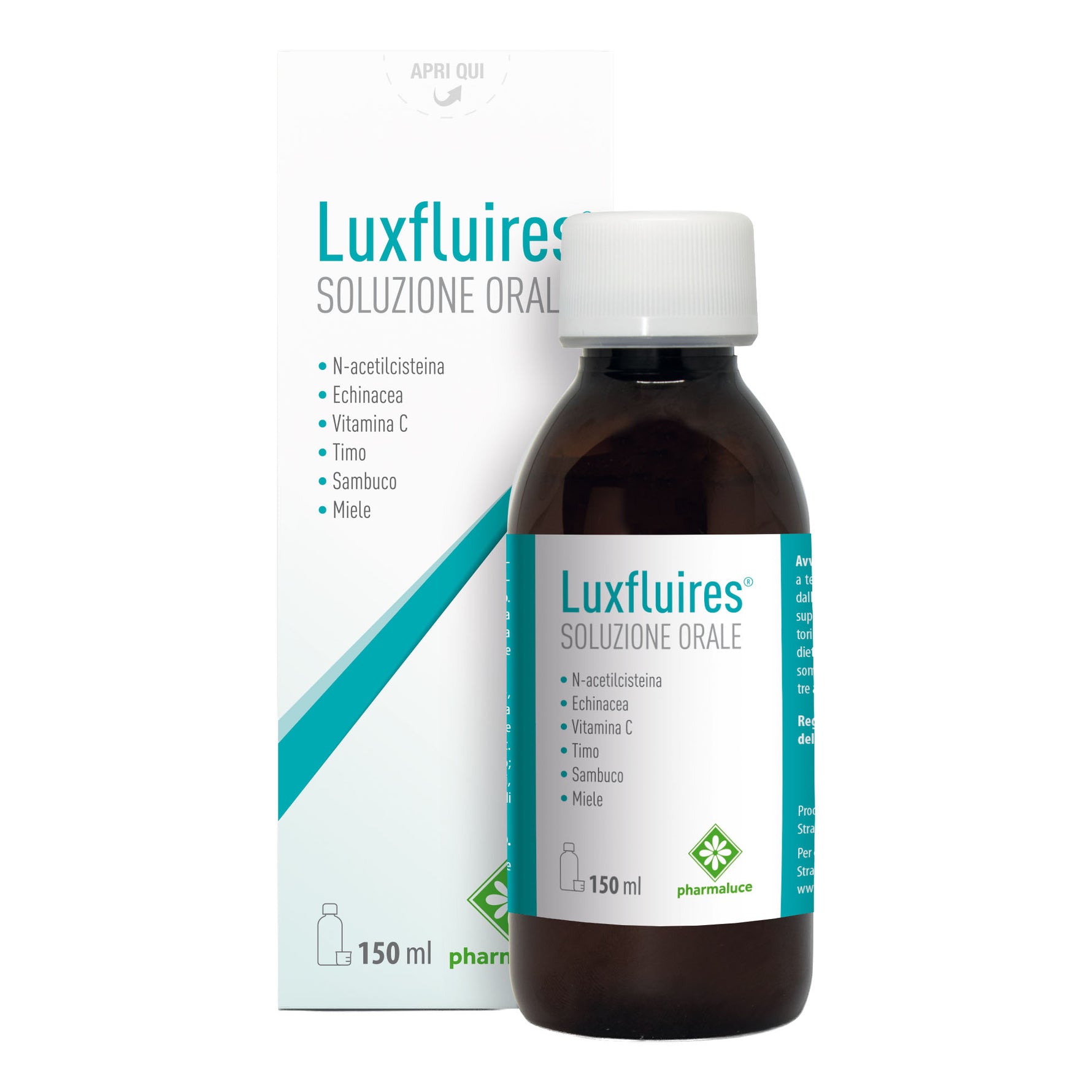LUXFLUIRES SOLUZIONE ORAL150ML
