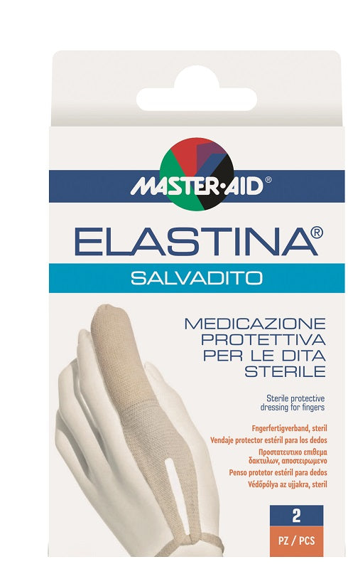 Master-Aid Elastina | Salvadito Medicazione Sterile | 2 Pezzi