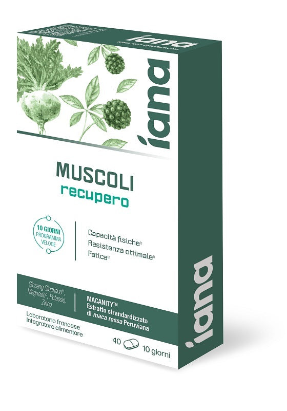 IANA MUSCOLI RECUPERO 40CPS  