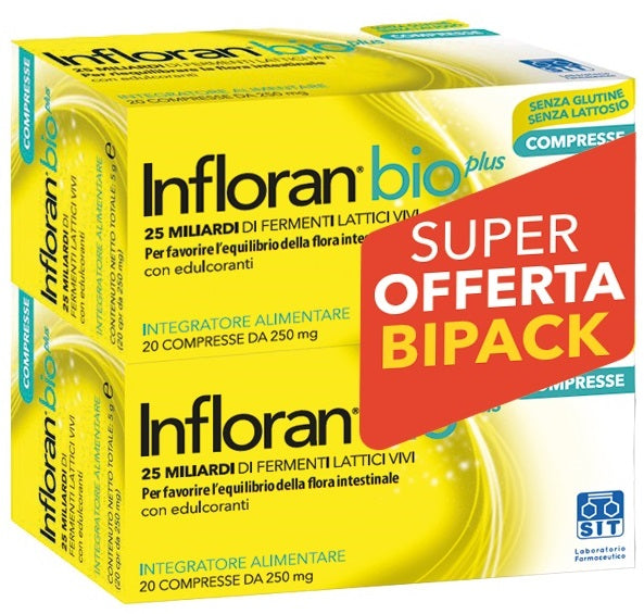 INFLORAN BIO PLUS 20CPR BIPACK  