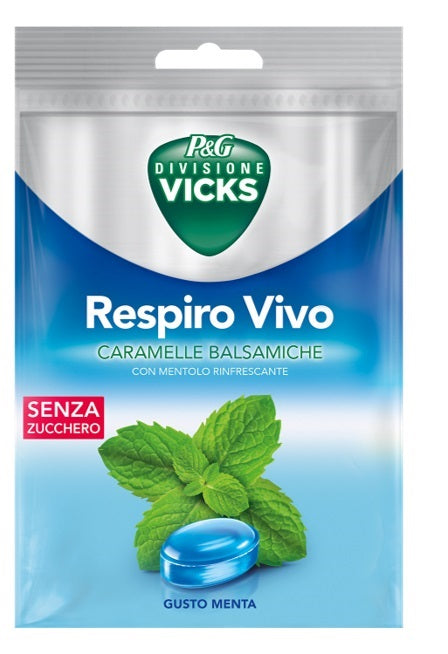 VICKS RESPIRO VIVO CARAM MENTA