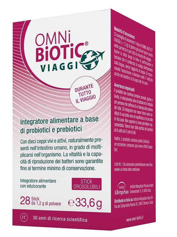OMNI BIOTIC VIAGGI 28STICK
