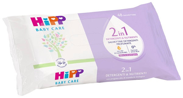 HIPP SALVIETTINE 2IN1 48PZ  