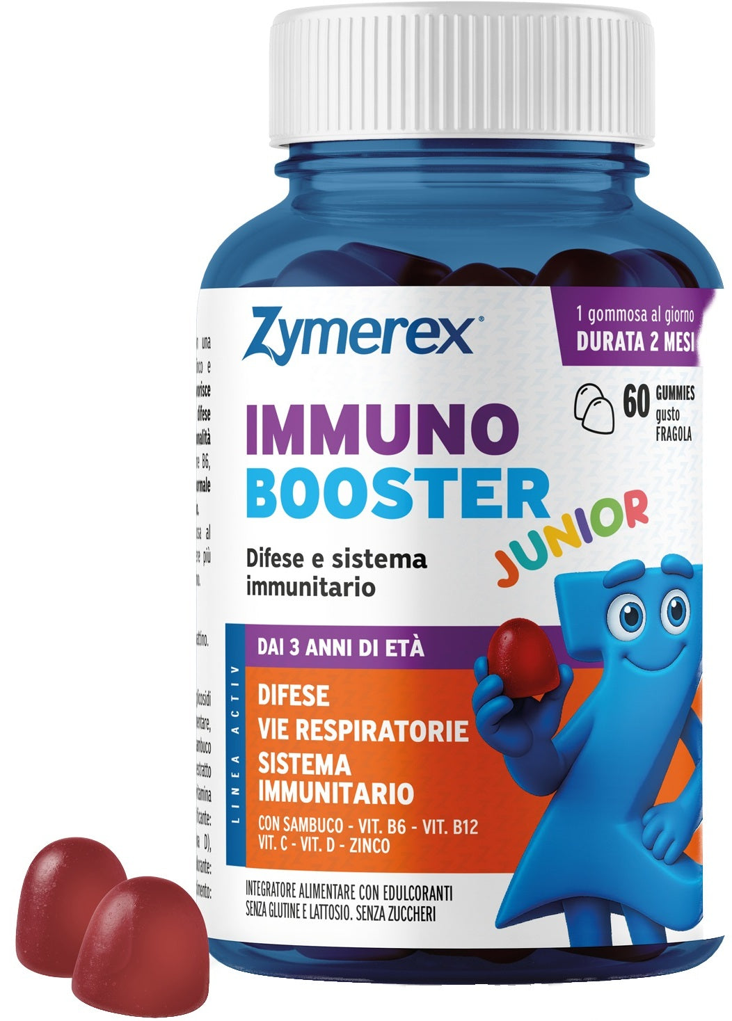 ZYMEREX IMMUNO BOOSTER J 60GUM
