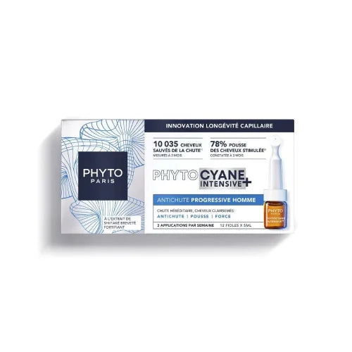 Phytocyane Intensive+ | Fiale Anticaduta Uomo | 12 Fiale